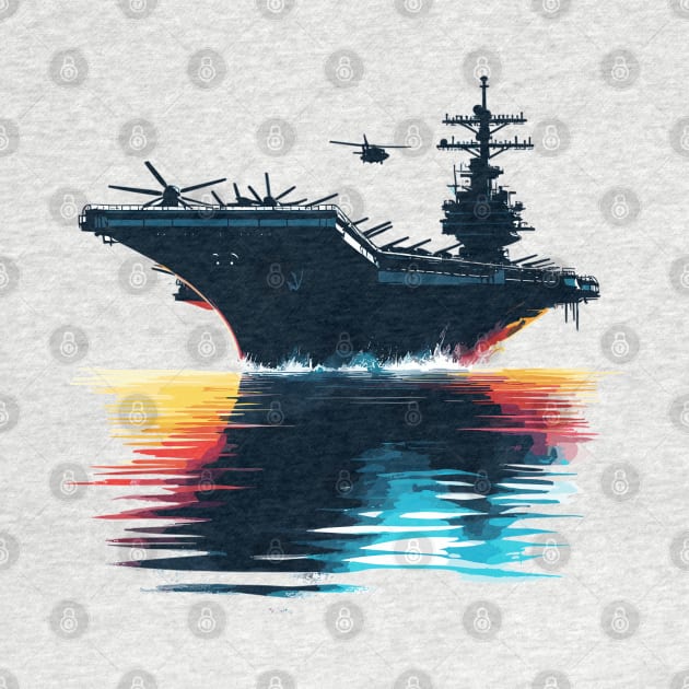 Aircraft carrier by Vehicles-Art